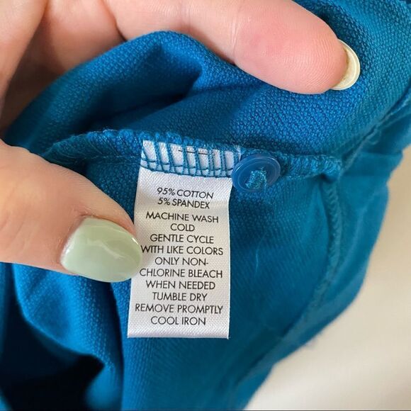 Calvin Klein Polo  NWT Size Large Y2K blue - Picture 7 of 9